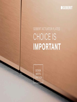 Geberit Actuator plate brochure