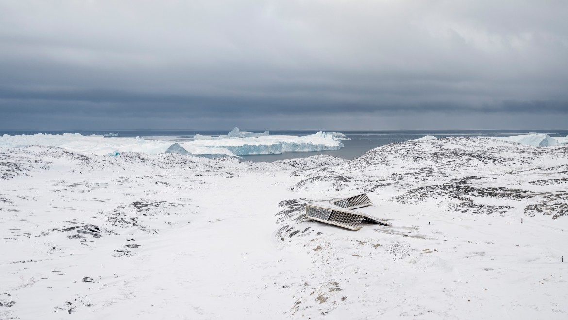 Icefjord Centre equipped with Geberit products Geberit